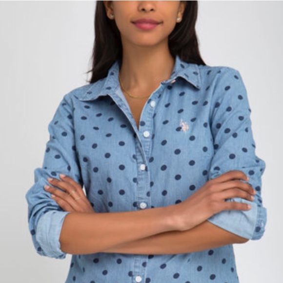 lightweight denim shirt womens
